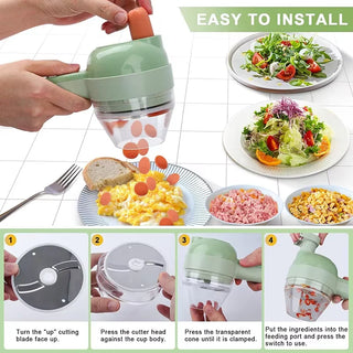 Multifunctional Electric Vegetable Chopping Tool