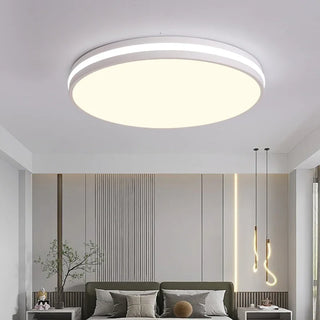 Dimmable Nordic LED Circular Ceiling Lamp