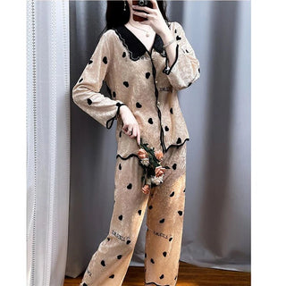High End Diamond Velvet Pajamas Set - Epictzar Intl.