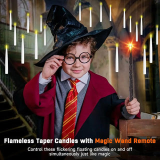 Magic Wand Flameless Flickering Candles