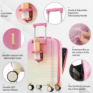 Airline Certified Carry On Luggage Set