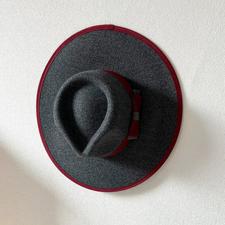 Elegant Bow Tie Fedora Hat