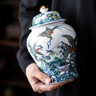 Sealed Ceramic Storage Ginger Jar