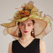Gold Organza Hat