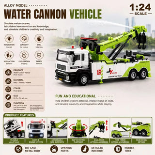 Double Hook Engineering Rescue Toy Crane