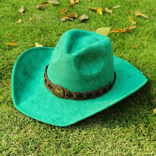 Wide Brim Fedora Felt Hat