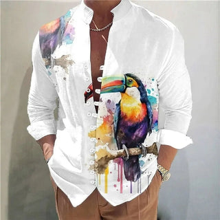 Men's Single Breasted Holiday Shirt - Epictzar Intl.