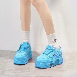 Thick Sole Outdoors Walking Shoes