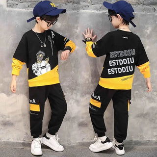 Boys Tracksuits Kids Clothes Set