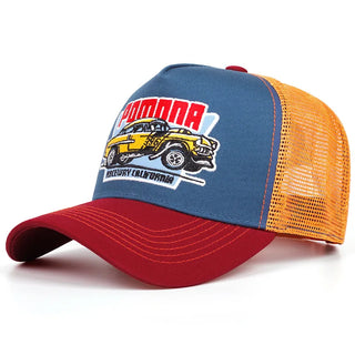 Hot Sale Unisex Summer Fishing Cap Breathable Mesh Trucker Hat Men Women Big Fish Fisherman Sports Snapback Hat Outdoor Ca