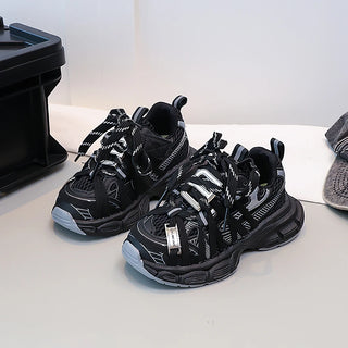 Autumn Sport Shoes For Children 2025 Trend Fashion Teenager Kid's Sneakers Mesh Breathable Outdoor Running Shoes For Kids