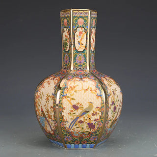 Antiqued Interior Decoration Vase