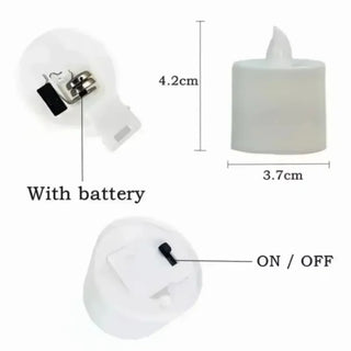 Colorful Battery Operated Flameless Candles