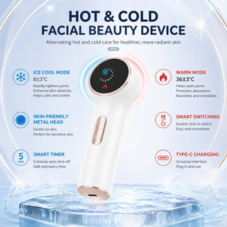 Hot Cold Facial Beauty Care Device