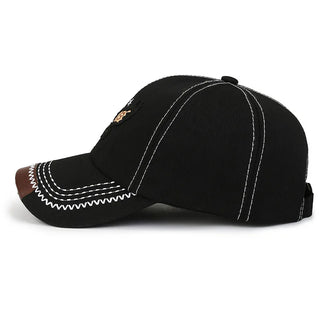 Eagle Embroidered Baseball Cap - Vibrant Fashionable Design with Sunshade Brim, Casual Comfortable Sports Cap for Outdoor Activi