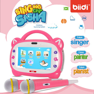 Children's Learning Tablet learning machine English Russian bilingual tablet karaoke learning machine puzzle games watchable ANI