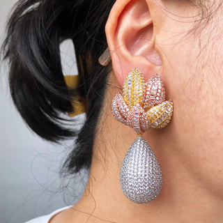 Popular Leaves Drop Dangle Earrings