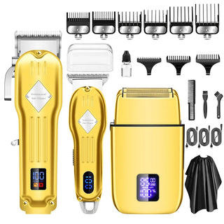 RESUXI 973 3 in 1 Professional Hair Clipper Electric Shaver for Barber Men's Hair Trimmer Electric Shaver Hair Cutting Machine