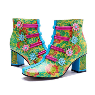 Floral Sweet Ruffle Comfortable Party Boots