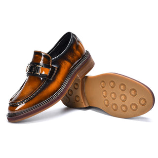 Slip On Leather Dress Wedding Footwear