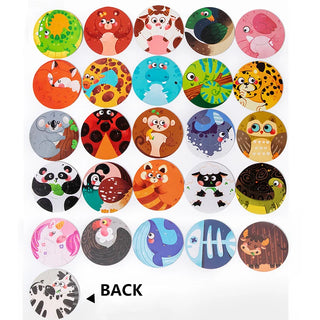 Letter Digits Animal 36pcs Puzzle