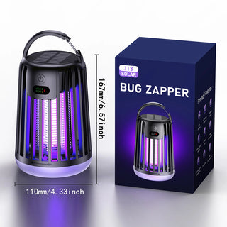 Solar Powered Insect Bugs Zapper Trap