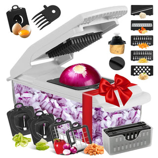 Vegetable shredders and spirals - food shredders with containers, fruit slicers, kitchen accessories, household essentials