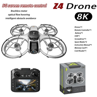 New MINI Z4 Drone 4K Professional WIFI 5G Dron Long Life Obstacle Avoidance Brushless Altitude Headless Mode RC Quadcopter Toys