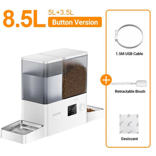 Automatic 8.5L Kibble Dispenser Pet Feeder - Epictzar Intl.