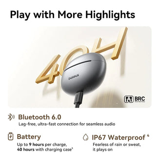 Ultra Open 4-Mic ENC Wireless Clip-on Earbuds
