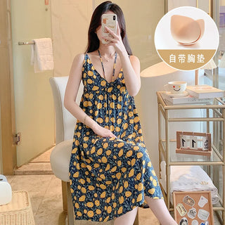 Women Beach Style Thin Sleepwear