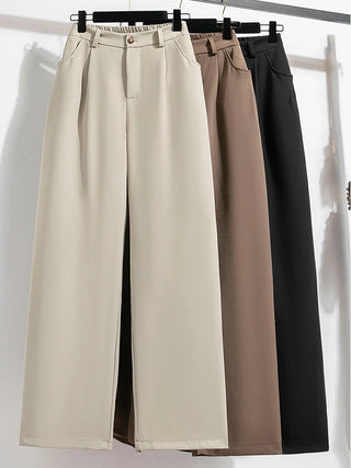 High Waist Loose Ladies Pants