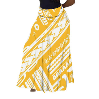 Comfortable Hawaiian Style Fabric Skirt