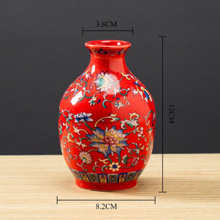 Official Antique Enamel Collection Porcelain Vase