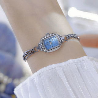 New Luxury Elegant Gold Bracelet Watches For Women Fashion Small Chain Watch Vintage Quartz Ladies Watch 2025 Women's Wristwatch