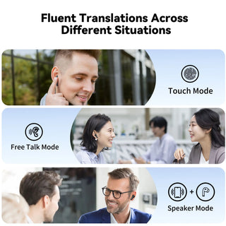 Two Way Instant Voice Translator Earbuds