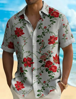 Men's Tropical Vibrant Printed Shirt - Epictzar Intl.