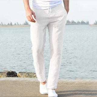 Men's Breathable Cotton Linen Pants