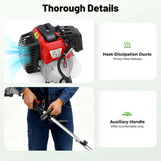 Aluminum Shaft Lawn Weed Trimmer
