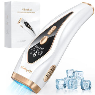 IPL Hair Removal Ice Cooling Permanent Paliness 3 in 1 Laser Device 9 Energy Levels Whole Body Treament  Home Use For Men Women