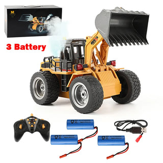 RC Bulldozer Tractor Model Shovel Toy