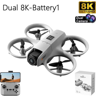I1PRO Mini Dron 8K HD Camera 5G WIFI FPV UAV Brushless Avoidance Quadrotor With Screen Remote Control For Photography Hobby Gift