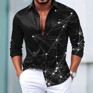 Checkered Print Cardigan Street Social Shirt