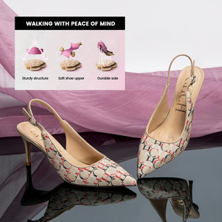 Ankle Strap Wedding Party Heeled Sandals
