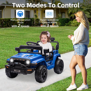 Kids 12V 2 Speeds Electric Truck Toy Vehicle