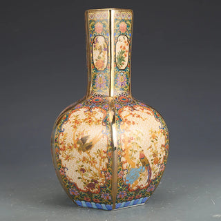 Antiqued Interior Decoration Porcelain Vase