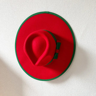 Elegant Bow Tie Fedora Hat