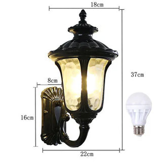European Style Outdoor Wall Light