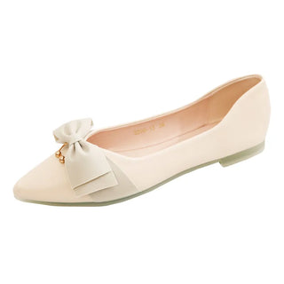 Comfortable Bow Knot Pointed Toe Flat Shoes