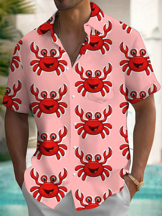 Leisure Tourist Beach Print Short Sleeve Shirt - Epictzar Intl.
